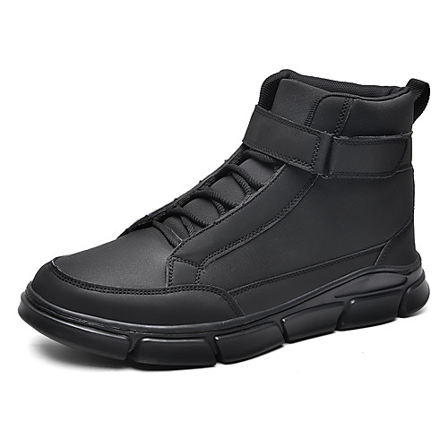 

Men's Boots Daily PU Breathable Gray Black Brown Spring Summer