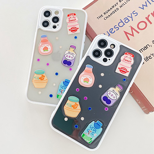 

Phone Case For Apple Back Cover iPhone 12 Pro Max 11 SE 2020 X XR XS Max 8 7 Shockproof Dustproof Graphic TPU