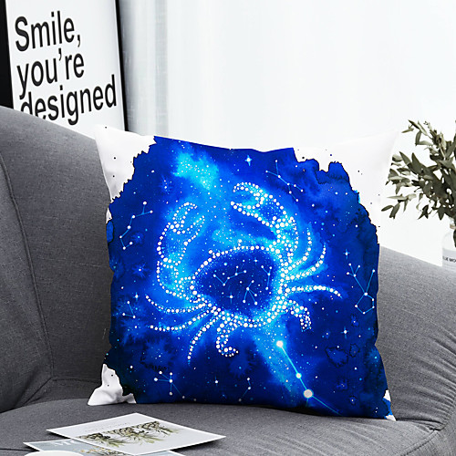 

1 Pc Polyester Pillow Cover Animal Geometric 3D Simple Square Zipper Traditional Classic