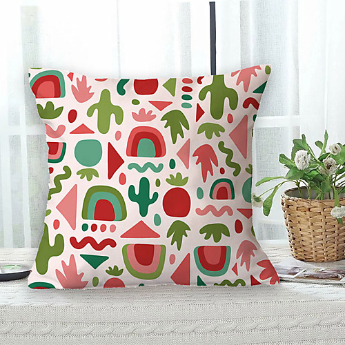 

Colorful Summer Double Side Cushion Cover 1PC Soft Decorative Square Throw Pillow Cover Cushion Case Pillowcase for Bedroom Livingroom Superior Quality Machine Washable Outdoor Cushion for Sofa Couch Bed Chair
