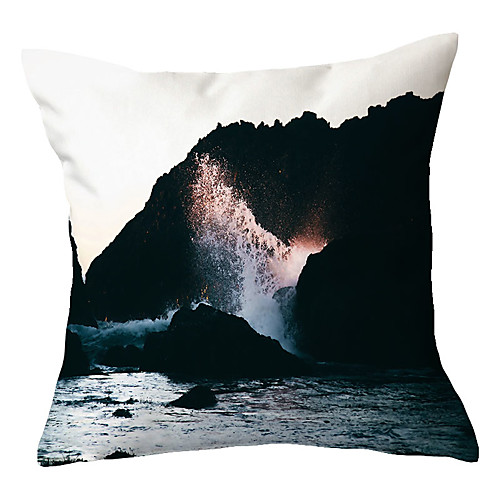 

Landscape Double Side Cushion Cover 1PC Soft Decorative Square Throw Pillow Cover Cushion Case Pillowcase for Bedroom Livingroom Superior Quality Machine Washable Outdoor Cushion for Sofa Couch Bed Chair