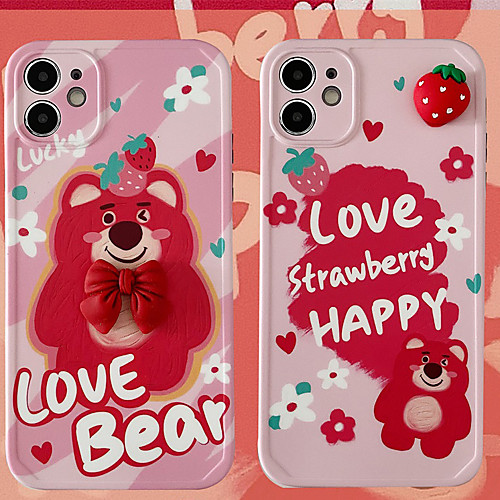 

Phone Case For Apple Back Cover iPhone 12 Pro Max 11 SE 2020 X XR XS Max 8 7 Shockproof Dustproof Cartoon Geometric Pattern TPU