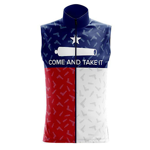 

21Grams Women's Sleeveless Cycling Jersey Summer Spandex Polyester RedBlue National Flag Bike Top Mountain Bike MTB Road Bike Cycling Breathable Back Pocket Sports Clothing Apparel / Stretchy