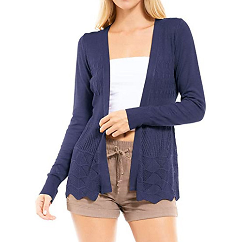 

foreign trade cross-border european and american amazon source manufacturers women's long-sleeved crochet knit cardigan jacket