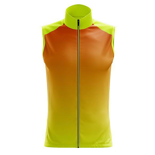 

21Grams Women's Sleeveless Cycling Jersey Summer Spandex Orange Gradient Bike Top Mountain Bike MTB Road Bike Cycling Sports Clothing Apparel / Stretchy / Athleisure