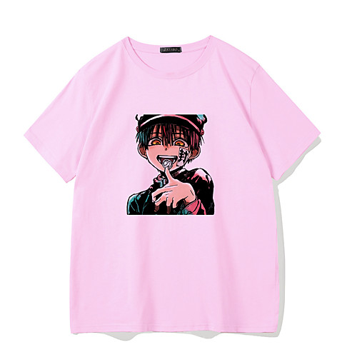 

Inspired by Toilet Bound Hanako kun Hanako kun Anime Cartoon Polyester / Cotton Blend Print Harajuku Graphic Kawaii T-shirt For Women's / Men's