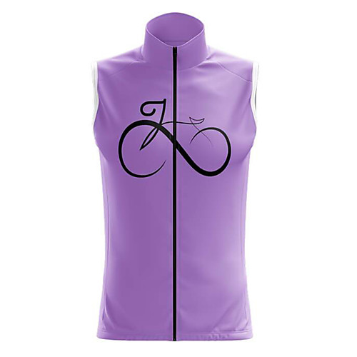 

21Grams Women's Sleeveless Cycling Jersey Summer Spandex Violet Bike Top Mountain Bike MTB Road Bike Cycling Quick Dry Moisture Wicking Sports Clothing Apparel / Stretchy / Athleisure