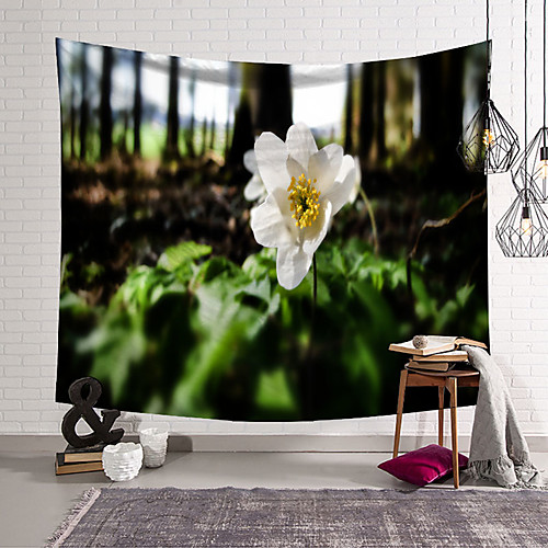 

Landscape Flower Wall Tapestry Art Decor Blanket Curtain Hanging Home Bedroom Living Room Decoration