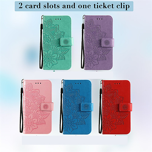 

Mandala Wallet Flip Phone Case For Xiaomi Mi 11 Pro Mi 11 Lite Mi 11 Ultra Poco X3 NFC Redmi K40 Pro Note 10 Note 9 Pro PU Leather Magnetic Full Body Protective Cover with Card Slots Kickstand