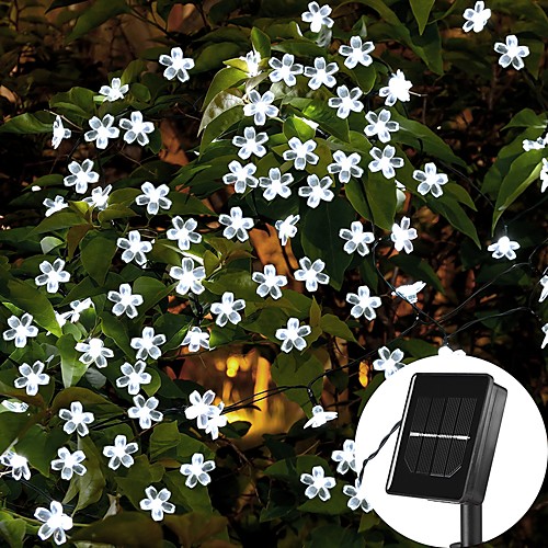 

Outdoor Solar String Lights 2pcs 1pcs 8 Models Cherry Flower 6.5m 30 LED Solar String Light for Home Garden Decoration 5m 20 leds Waterproof Christmas Party Fairy Lights Outdoor Solar Lamp