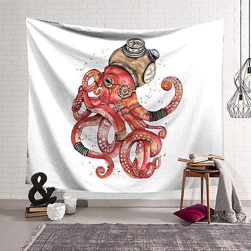 

Octopus Wall Tapestry Art Decor Blanket Curtain Hanging Home Bedroom Living Room Decoration Polyester