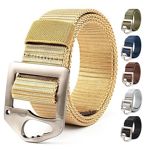 

Men's Wide Belt 100g / m2 Polyester Knit Stretch Belt Solid Colored