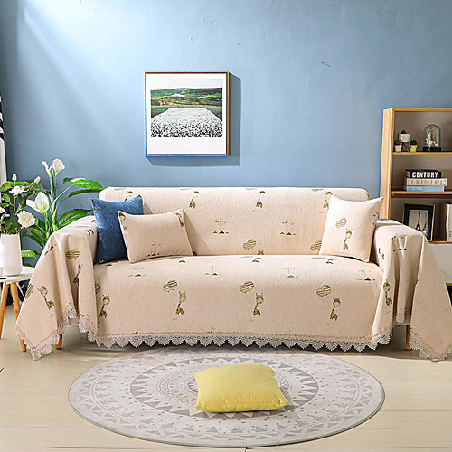 

Sofa Cover Sofa Blanket Sofa Towel Couch Cover Slipcovers /Cute Giraffe Couch Cover Dust-Proof Non-Slip Couch Protector/Fit for 1-4 Cushion Couch and L Shape Sofa