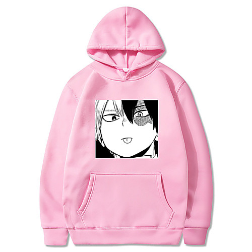 

Inspired by Haikyuu Cosplay Anime Cartoon Polyster Print Harajuku Graphic Kawaii Hoodie For Women's / Men's