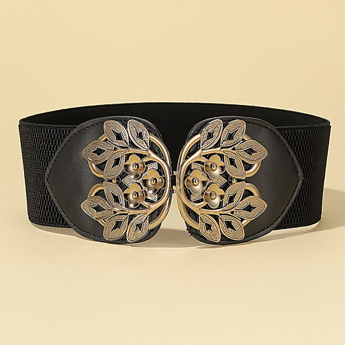 

Women's Skinny Belt leatherette Belt Solid Colored / Party / Color Block