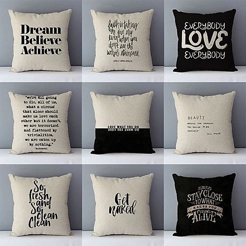 

Double Side Cushion Cover 1PC Soft Decorative Square Throw Pillow Cover Cushion Case Pillowcase for Sofa Bedroom Livingroom Outdoor Superior Quality Machine Washable Outdoor Cushion for Sofa Couch Bed Chair
