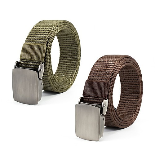

Men's Wide Belt 100g / m2 Polyester Knit Stretch Belt Solid Colored