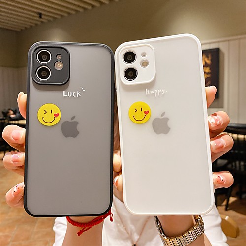 

Phone Case For Apple Back Cover iPhone 12 Pro Max 11 SE 2020 X XR XS Max 8 7 Shockproof Dustproof Word / Phrase TPU