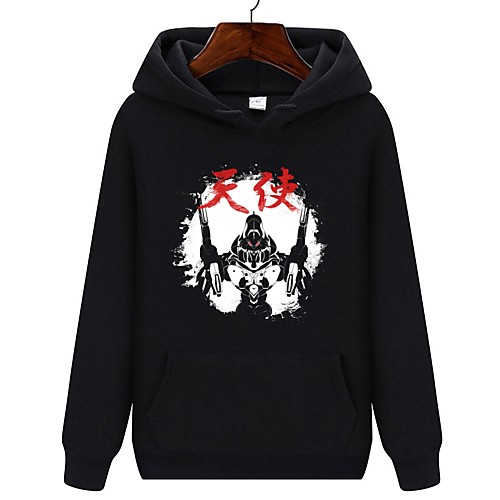 

Inspired by EVA Cosplay Anime Cartoon 100% Polyester Print Harajuku Graphic Kawaii Hoodie For Women's / Men's