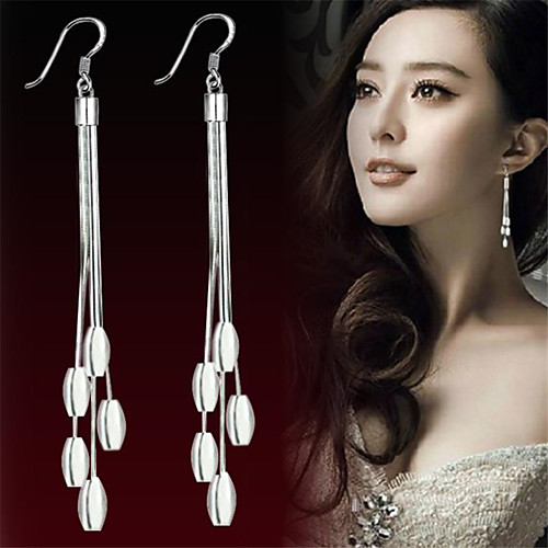 

Dangle Earrings Drop Earrings Classic Fashion Punk Trendy Romantic Sweet Cute Imitation Pearl Earrings Jewelry Silver For Gift Date Street Birthday Festival 1 Pair