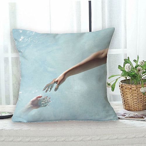 

Double Side Cushion Cover 1PC Soft Decorative Square Throw Pillow Cover Cushion Case Pillowcase for Bedroom Livingroom Superior Quality Machine Washable Outdoor Cushion for Sofa Couch Bed Chair