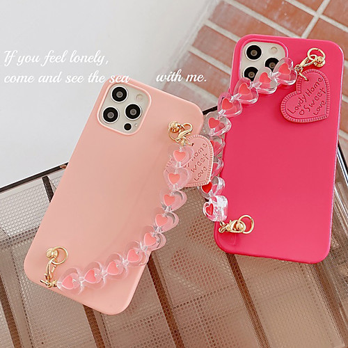 

Phone Case For Apple Back Cover iPhone 12 Pro Max 11 SE 2020 X XR XS Max 8 7 Shockproof Dustproof Solid Colored TPU