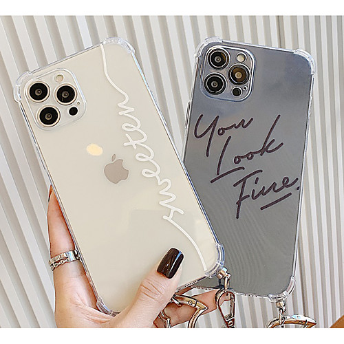 

Phone Case For Apple Back Cover iPhone 12 Pro Max 11 SE 2020 X XR XS Max 8 7 Shockproof Dustproof Graphic TPU