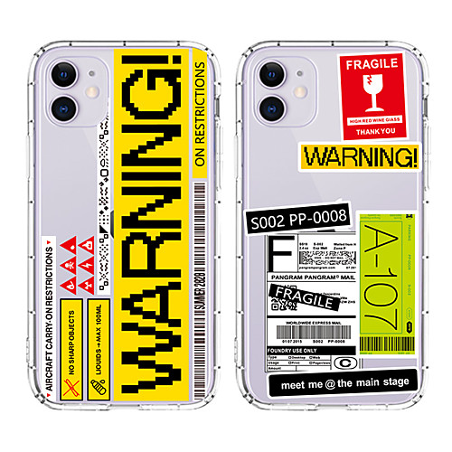 

Phone Case For Apple Back Cover iPhone 12 Pro Max 11 SE 2020 X XR XS Max 8 7 Shockproof Dustproof Graphic TPU