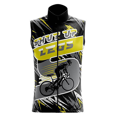 

21Grams Women's Sleeveless Cycling Jersey Summer Spandex Black / Yellow Bike Top Mountain Bike MTB Road Bike Cycling Quick Dry Moisture Wicking Sports Clothing Apparel / Stretchy / Athleisure
