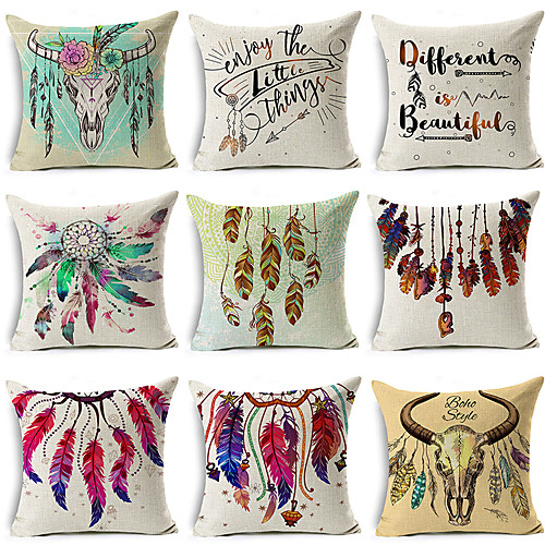

Double Side Cushion Cover 1PC Soft Decorative Square Throw Pillow Cover Cushion Case Pillowcase for Sofa Bedroom Livingroom Outdoor Superior Quality Machine Washable Outdoor Cushion for Sofa Couch Bed Chair