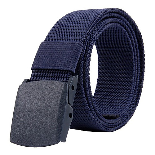 

Men's Wide Belt Office / Career Daily Wear As the Picture Belt Solid Color