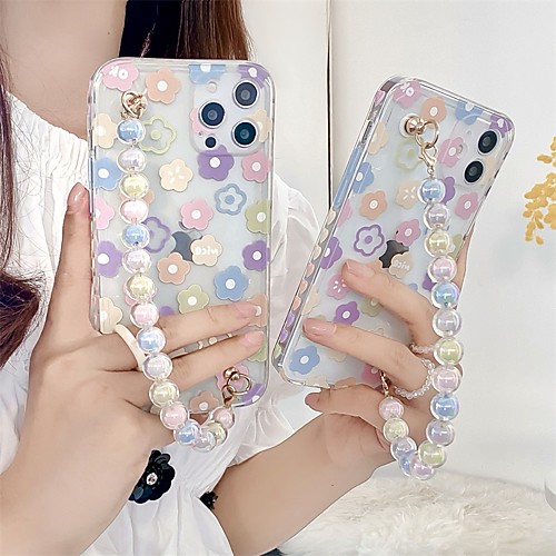 

Phone Case For Apple Back Cover iPhone 12 Pro Max 11 SE 2020 X XR XS Max 8 7 Shockproof Dustproof Flower TPU