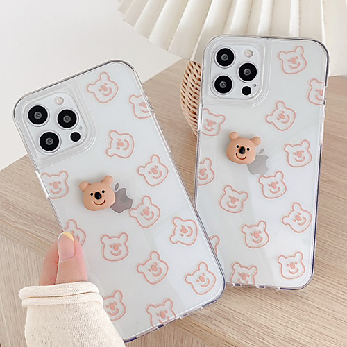 

Phone Case For Apple Back Cover iPhone 12 Pro Max 11 SE 2020 X XR XS Max 8 7 Shockproof Dustproof Cartoon Graphic TPU