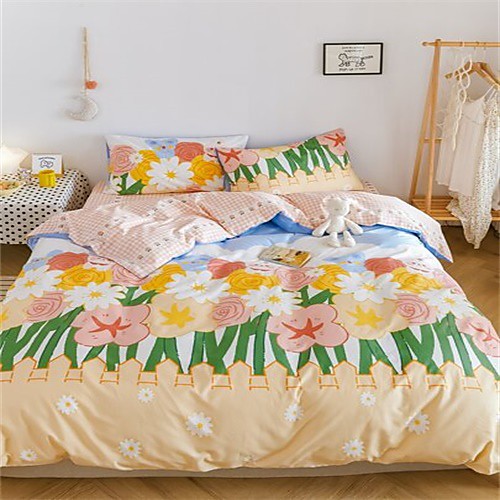 

3-Piece Duvet Cover Set Hotel Bedding Sets Comforter Cover with Soft Lightweight Microfiber Include 1 Duvet Cover 2 Pillowcases for Double/Queen/King(1 Pillowcase for Twin/Single)