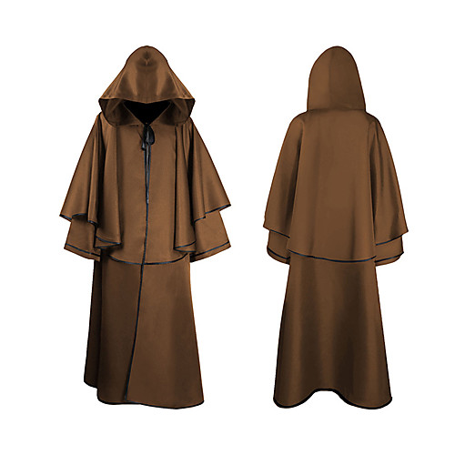 

Witch Wizard Cosplay Costume Cloak Adults' Women's Halloween Halloween Christmas Halloween Easter Festival / Holiday Terylene White / Blue / Red Women's Men's Easy Carnival Costumes Solid Color