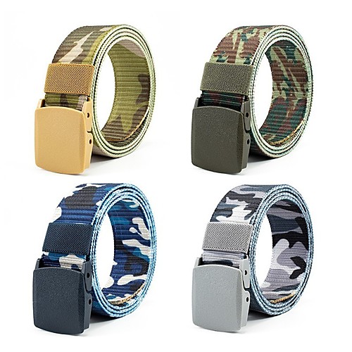 

Men's Wide Belt 100g / m2 Polyester Knit Stretch Belt Solid Colored