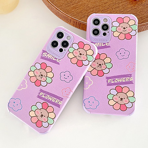 

Phone Case For Apple Back Cover iPhone 12 Pro Max 11 SE 2020 X XR XS Max 8 7 Shockproof Dustproof Cartoon TPU