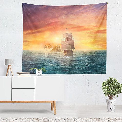 

Landscape Wall Tapestry Art Decor Blanket Curtain Hanging Home Bedroom Living Room Decoration Polyester