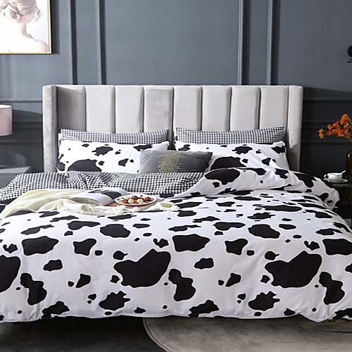 

3-Piece Duvet Cover Set Hotel Bedding Sets Comforter Cover with Soft Lightweight Microfiber Include 1 Duvet Cover 2 Pillowcases for Double/Queen/King(1 Pillowcase for Twin/Single)