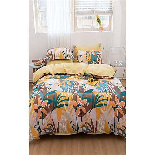 

3-Piece Duvet Cover Set Hotel Bedding Sets Comforter Cover with Soft Lightweight Microfiber Include 1 Duvet Cover 2 Pillowcases for Double/Queen/King(1 Pillowcase for Twin/Single)