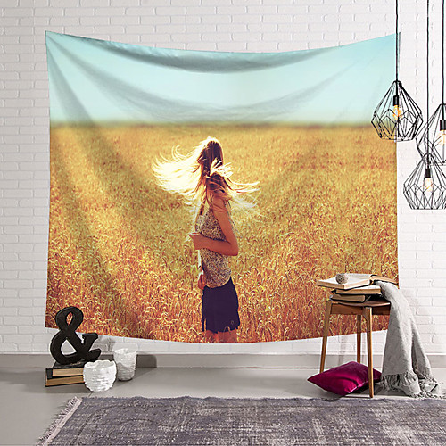 

Landscape Wall Tapestry Art Decor Blanket Curtain Hanging Home Bedroom Living Room Decoration