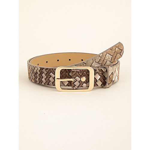 

Women's Waist Belt Other Leather Type Belt Solid Colored