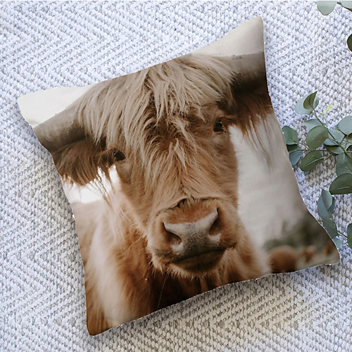 

Animal Double Side Cushion Cover 1PC Soft Decorative Square Throw Pillow Cover Cushion Case Pillowcase for Bedroom Livingroom Superior Quality Machine Washable Outdoor Cushion for Sofa Couch Bed Chair