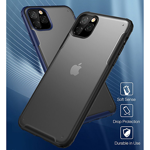 

Ultra-thin Matte Clear Phone Case For Apple Back Cover iPhone 12 Pro Max 11 SE 2020 X XR XS Max 8 7 Shockproof Dustproof Transparent TPU Back Cover