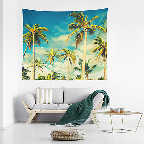 

Landscape Beach Wall Tapestry Art Decor Blanket Curtain Hanging Home Bedroom Living Room Decoration