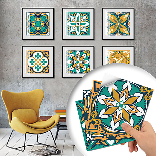 

European Style Hard Tile Self-adhesive Paper Amsterdam Kitchen Oil-proof And Waterproof Removable Wall Stickers