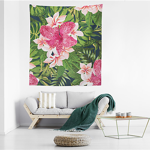 

Floral Wall Tapestry Art Decor Blanket Curtain Hanging Home Bedroom Living Room Decoration Polyester