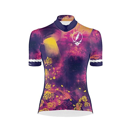 

21Grams Women's Short Sleeve Cycling Jersey Summer Spandex Black / Red Bike Top Mountain Bike MTB Road Bike Cycling Quick Dry Sports Clothing Apparel / Athleisure