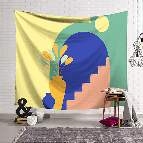 

Modern Wall Tapestry Art Decor Blanket Curtain Hanging Home Bedroom Living Room Decoration Polyester