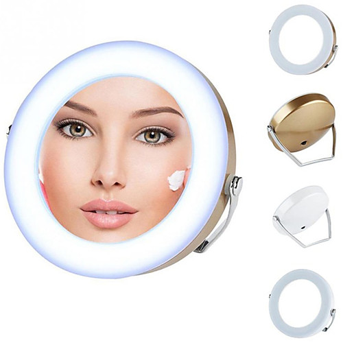 

LED Lights Makeup Mirror With 3X Magnification HD Mirror Fantastic Cosmetic Mirror Women Accessories
